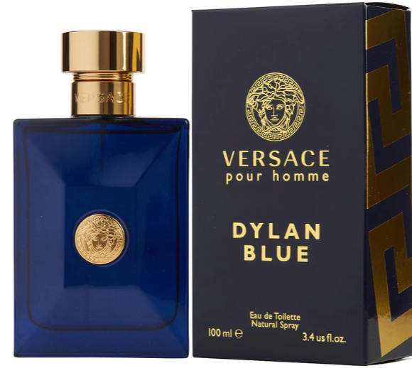 Versace Pour Homme Dylan Blue by Versace 3.4 Oz EDT Cologne for Men New In  Box